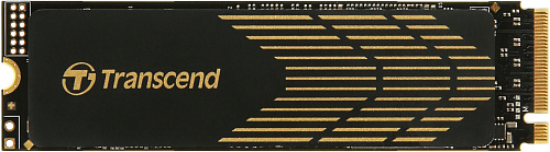 Твердотельный накопитель/ Transcend SSD MTE240S, 500GB, M.2(22x80mm), NVMe 1.4, PCIe 4.0 x4, 3D TLC, R/W 3800/2800MB/s, IOPs 190 000/540 000, DRAM