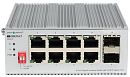 Коммутатор ORIGO Промышленный неуправляемый коммутатор, 8x1000Base-T, 2x1000Base-X SFP, защита от статического электричества до 4 кВ, -40..75°C