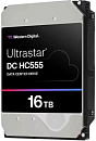 Жесткий диск Western Digital Ultrastar DC HС555 HDD 3.5" SATA 16TB, 7200 rpm, 512MB buffer, 512e, 1 year