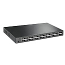 Коммутатор TP-Link SMB TP-Link SG3452XP Управляемый JetStream уровня 2+ c 48 гигабитными портами PoE+ и 4 портами SFP+ PROJ