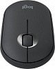Мышь Logitech Pebble M350 графитовый оптическая (1000dpi) silent беспроводная BT/Radio USB для ноутбука (3but)