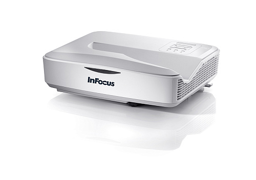 Лазерный проектор INFOCUS [INL148HDUST] DLP, 4000 ANSI Lm, FullHD (1920x1080), 100 000:1, (0.25:1), USB(B), 2xHDMI 1.4, VGA x2, RJ45, RS232, Video com