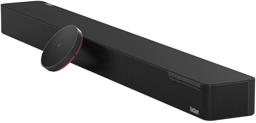 Аудиосистема для переговорных комнат/ Lenovo ThinkSmart Bar XL (4 speakers, 4 echo-cancelling mics; up to 8.5m range, USB/Bluetooth, 2 Satellite Mics