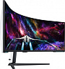 Монитор Samsung 57" Odyssey Neo G9 S57CG952NI черный VA LED 32:9 HDMI полуматовая HAS Piv 420cd 178гр/178гр 7680x2160 240Hz FreeSync Premium Pro DP Du