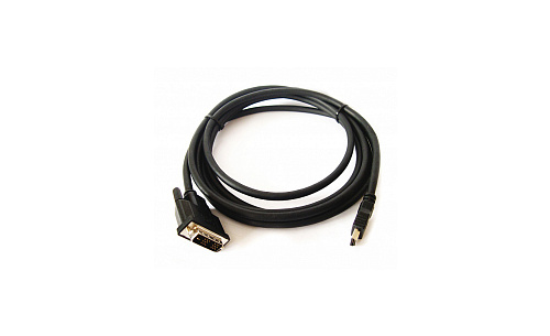 Переходной кабель [97-0201025] Kramer Electronics [C-HM/DM-25] HDMI-DVI с золотым покрытием разъема (Вилка - Вилка), 7.6 м
