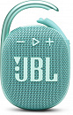 Колонка порт. JBL Clip 4 бирюзовый 5W 1.0 BT 15м 500mAh (JBLCLIP4TEAL)