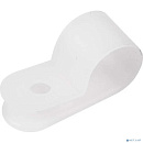 Rexant (07-4409) Скоба под винт 9мм, белая (50 шт/уп)