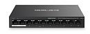 Коммутатор MERCUSYS MS110P, 10-Port 10/100Mbps Desktop Switch with 8-Port PoE+