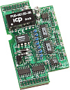 Плата расширения для контроллеров серий I-7188XB/XG/EX/EG, μPAC-7186EX/EG/FD/SM, 7 каналов АЦП