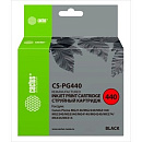 Картридж струйный Cactus CS-PG440 PG-440 черный (180стр.) для Canon PIXMA MG2140/MG3140