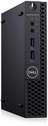 Персональный компьютер Dell OptiPlex 3080 Dell Optiplex 3080 MFF/Core i3-10100T/8GB/256GB SSD/UHD 630/keyb+mice/WiFi+BT/Linux/1Y Basic NBD