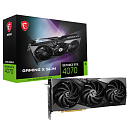 Видеокарта MSI RTX4070 GAMING X SLIM 12GB GDDR6X 192bit 3xDP HDMI 3FAN RTL
