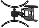 Кронштейн для телевизора Hama FULLMOTION TV Fully Mobile черный 37"-90" макс.50кг настенный мобильный