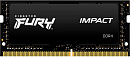 Память оперативная/ Kingston 16GB 2666MHz DDR4 CL15 SODIMM 1Gx8 FURY Impact