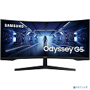 LCD Samsung 34" C34G55TWWI черный {VA 3440x1440 165Hz 1ms 8bit 21:9 250cd 2500:1 178/178 HDMI2.0 DisplayPort1.4 FreeSync(Prem)}