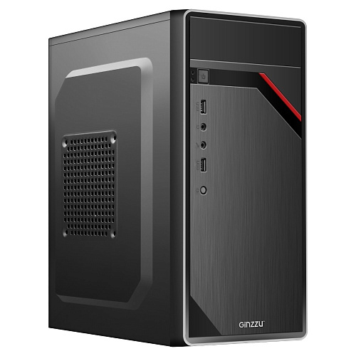 Ginzzu D180 2*USB 2.0,AU (400W)