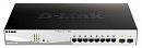 Коммутатор D-LINK DGS-1210-10MP/F1A 8x1Гбит/с 2SFP 8PoE 130W настраиваемый