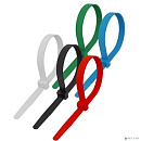 Rexant (07-0408-25) Стяжка кабельная нейлоновая 400x4,8мм, набор 5 цветов (25 шт/уп)