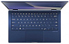 Трансформер Asus Zenbook UX362FA-EL176T Core i5 8265U/8Gb/SSD512Gb/Intel UHD Graphics 620/13.3"/Touch/FHD (1920x1080)/Windows 10/dk.blue/WiFi/BT/Cam