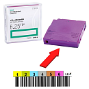 Ленточный картридж HPE LTO-6 Ultrium 6.25TB RW Data Cartridge (без наклейки)