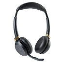 VT FLOW, Дуо, Hi-Fi звук, 30м Bluetooth, индикатор занятости, ANC, складная, чехол, Dongle