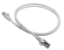 Патч-корд LANMASTER LSZH FTP кат.5e, 0.5 м, серый