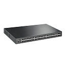 Коммутатор/ JetStream™ 48-Port Gigabit and 4-Port 10GE SFP+ L2+ Managed Switch with 48-Port PoE+ EUplug