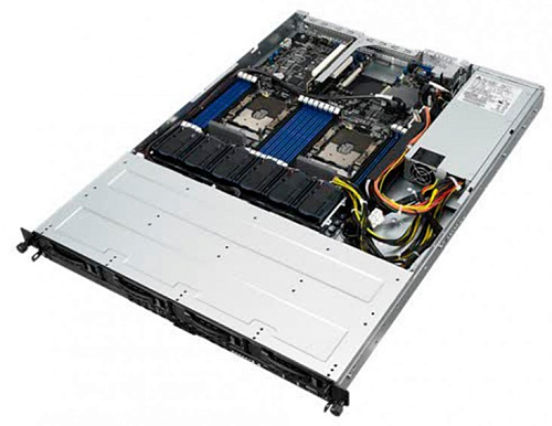 ASUS RS500-E9-PS4 Rack 1U,Z11PR-D16-DC,2xLGA 3647 (max/165w TDP),sup/Xeon 2nd Gen,RDIMM/LR-DIMM/3DS(16/2666MHz/4TB), 4xSATA/SAS SFF/LFF HDD,2xM.2 SSD