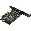 Контроллер KS-IS KS-797 2+2 в 1 PCIe USB 3.2 Gen2