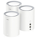 Маршрутизатор CUDY AX1800 Wi-Fi 6 Mesh Solution 3-Pack, Chipset MediaTek, Dual-Band, 802.11ax/ac/a/b/g/n, 1201Mbps at 5GHz + 574Mbps at 2.4GHz, 2 Gig