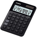 Калькулятор настольный Casio MS-20UC-BK-S-EC черный 12-разр.