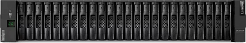 Lenovo TCH ThinkSystem DE2000H SAS Hybrid Flash Array Rack 2U,2x8GB Cache,noHDD SFF(upto24),4x16Gb FC base prts[no SFPs],4x12Gb SAS HIC prt,2x913W,2x1