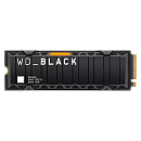 Твердотельный накопитель Western Digital Black SN850X SSD M2.2280 PCIe 4.0 1Tb, 7300MBs/6300MBs, TBW 600, with heatsink, WDS100T2XHE, 1 year