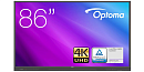 86' Optoma 3861RK INTERACTIVE, UHD 4K, 3840x2160, 370cd, 1200:1, 8ms, 178/178, IN: 3xHDMI, VGA, DP, 4xUSB2.0, USB3.0, RJ45, OUT: HDMI, S/PDIF, RG45, A