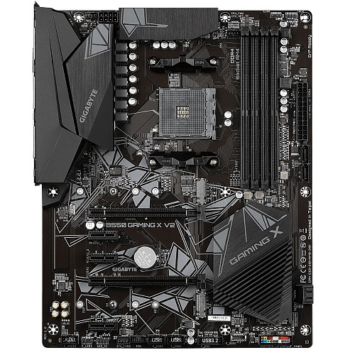 Материнская плата Gigabyte B550 GAMING X V2, Socket AM4, AMD B550, 4xDDR4-3200, DVI-D+HDMI, 2xPCI-Ex16, 3xPCI-Ex1, 4xSATA3(RAID 0/1/10), 2xM.2, 8 Ch A