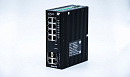 Управляемый коммутатор c 8 портами PoE 10/100Base-T(X) (разъем RJ45), 2 Combo-портами (10/100/1000BaseTX или 100/1000BaseSFP)