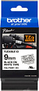Картридж ленточный Brother TZEFX221 черный на белом для Brother P-Touch