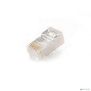 Gembird Вилка RJ-45 (8P8C) универсальная кат.5e экранированная, контакты 30 микродюймов" (10 шт.) (PLUG5SP/10)