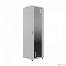 NTSS Шкаф напольный универсальный серверный NTSS R 18U 600х600мм, 4 профиля 19, двери стекло и сплошная металл, боковые стенки съемные, регулируемые о