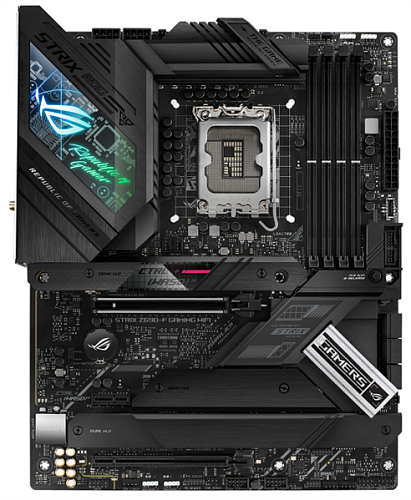 ASUS ROG STRIX Z690-F GAMING WIFI, LGA1700, Z690, 4*DDR5, DP+HDMI, SLI+CrossFireX, SATA3 + RAID, Audio, 2,5Gb LAN, USB 3.2, COM*1 header (w/o cable),