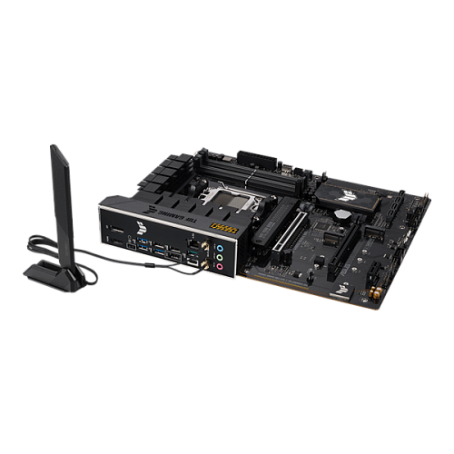 ASUS TUF GAMING B650-E WIFI, AM5, B650, 4*DDR5, 4*SATA, 3*M.2, 4*USB 3.2, 3*USB 2.0, Type-C, 3*PCIx16, 1*PCIx1, DP+HDMI, ATX; 90MB1GT0-M0EAY0