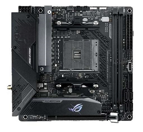 ASUS ROG STRIX B550-I GAMING, B550, 2*DDR4, HDMI + DP, SATA3 + RAID, Audio, Gb LAN, USB 3.2*7, USB 2.0*4, mIATX ; 90MB14L0-M0EAY0