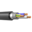 Кабель бронированный ВБШвнг(А)-LS 3х4 (N.PE)-0.66 однопроволочный (Алюр)
