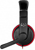 Наушники с микрофоном Sven AP-G112MV черный/красный 1.8м накладные оголовье (SV-020859)