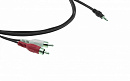 Переходный кабель [95-0122050] Kramer Electronics [C-A35M/2RAM-50] 3.5mm Audio на 2 RCA (Вилка - Вилка), 15.2 м