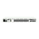 Ethernet-коммутатор MES2324B, 24 порта 10/100/1000 Base-T, 4 порта 10GBase-R (SFP+)/1000Base-X (SFP), L3, 220V AC, 12DC
