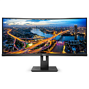 34" Philips 345B1C изогнутый*1500 3440x1440 100Гц VA W-LED 21:9 5ms(GtG) 2*HDMI DP USB-B 4*USB3.2 80M:1 3000:1 178/178 300cd Tilt HAS Swivel Speakers