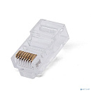 Filum FL-NA-PLUG5E-2 Коннектор RJ-45, 5E кат., 8p8c, 6 мкм, универсальный, для одножильного и многожильного кабеля, уп/10 шт