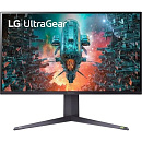 LCD LG 31.5" 32GQ950-B UltraFine черный {IPS 3840x2160 144Hz 1ms 16:9 HAS Piv 1000:1 360cd 178/178 HDMI DP M/M USB} [32GQ950-B.ARUZ]