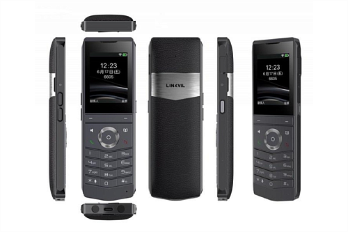 Fanvil W611W Linkvil by WiFi phone, IP67, Built-in 2.4G/5G Wi-Fi, Up to 10 hours’ talk time and up to 200 hours standby time, Type-C interface, equipp